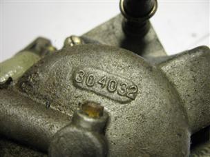 (image for) 1950s Carburetor carb Johnson RD-19 outboard 30 35 40 hp