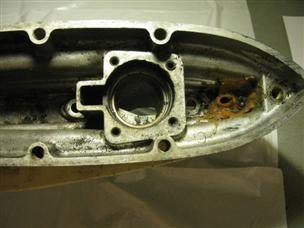 (image for) 85554 Chrysler 105 hp upper gear case housing lower unit outboard