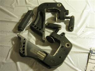 (image for) RW617532 2 4 Transom clamp Gamefisher 15 hp outboard 9.9 