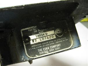 (image for) clamp Eska 3.5 hp 14034D outboard 14034