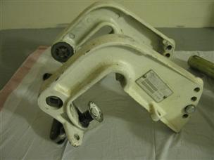 (image for) transom clamp 1981 Johnson 4.5 hp outboard model J5RHCIC evinrude