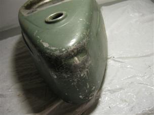 (image for) Green Elgin Model 571.58521 aluminum gas tank fuel outboard west bend