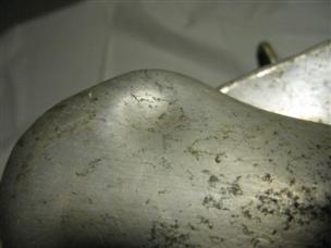 (image for) Antique 1920s cast iron Johnson outboard gas tank aluminum