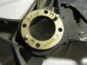 (image for) steering bracket 1970s Evinrude 33 40 hp Ski Twin outboard