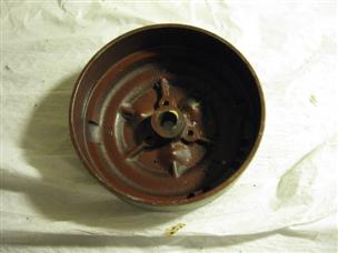 (image for) 300498 flywheel 1940s antique Sportsman 4412 outboard silver