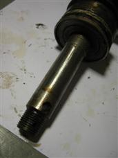 (image for) lower unit gear propeller shaft 1950s green RD-14 Seahorse outboard