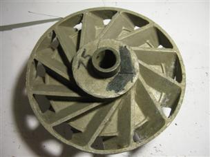 (image for) OLD 75 hp PIN DRIVE test prop propeller Johnson Evinrude outboard