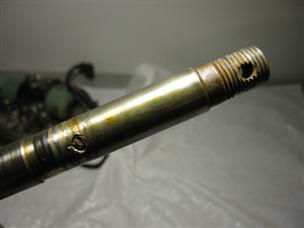 (image for) lower unit gear propeller shaft ect 1950s green Johnson QD-14 outboard 10 hp