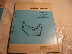 (image for) Volvo Penta Aquamatic Installation handbook service manual special tools 