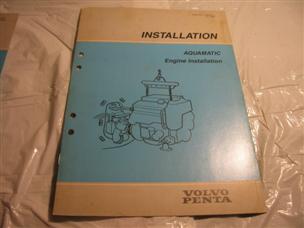 (image for) Volvo Penta Aquamatic Installation handbook service manual special tools 