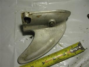 (image for) Shark fin lower unit skeg Antique 1920s cast iron Evinrude Sportwin outboard A1M