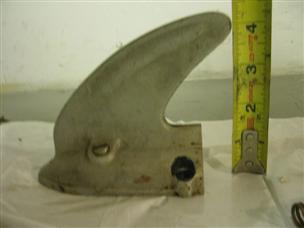 (image for) Shark fin lower unit skeg Antique 1920s cast iron Evinrude Sportwin outboard A1M