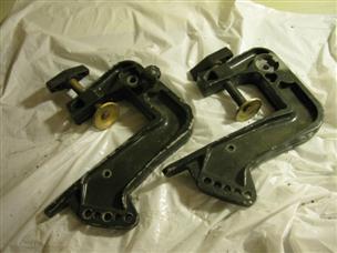 (image for) Tecumseh 383 8056 transom clamp bracket green Gamefisher outboard sears 3838056