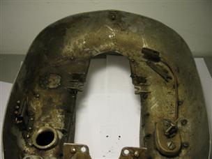 (image for) Gas tank antique Bendix Eclipse outboard motor