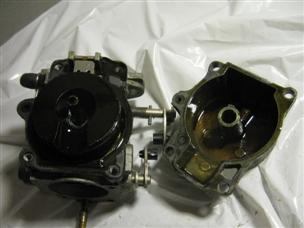 (image for) ONE triple carburetor 315082 313355 OLD 55 hp outboard johnson evinrude