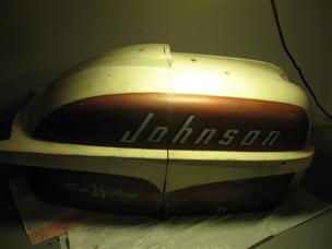 (image for) hood cowl Johnson RDE-19M outboard rde-19