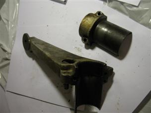 (image for) 1930s Antique Evinrude Sportfour bracket mount elto sport four