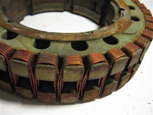 (image for) stator OLD 2 cycle V4 blue Evinrude Starflite S90 outboard