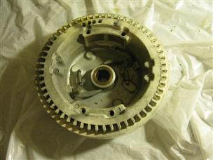 (image for) flywheel Tecumseh 383 8056 green Gamefisher outboard sears 3838056