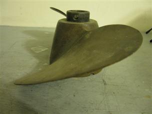 (image for) Johnson evinrude bronze brass propeller 4489