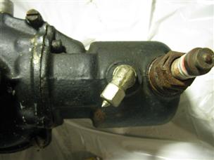 (image for) Antique 1920s cast iron Johnson outboard A1M engine powerhead