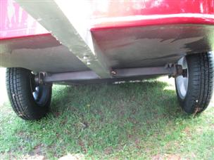 (image for) BODY KIT ONLY Red Cap Mullins Trailer fiberglass can-am motorcycle tow behind