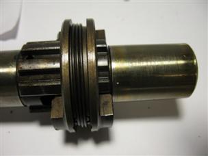 (image for) propeller shaft 55 hp 1960s 1970s 2 CYCLE 3 cylinder outboard Evinrude Johnson