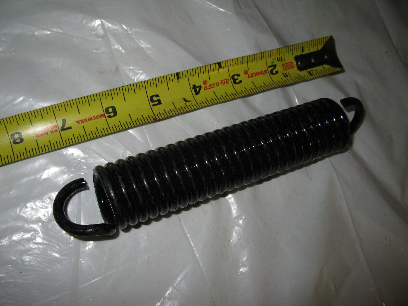 (image for) ONE 7" inch large black Industrial pull springs spring hood spring lever - Click Image to Close