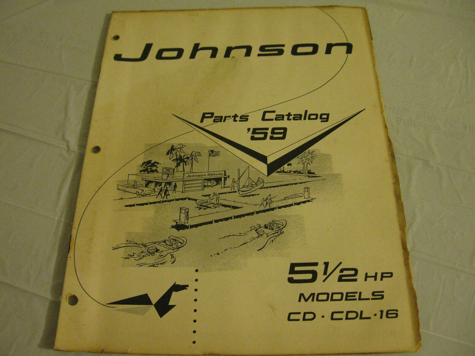 (image for)  1959 johnson cd-16 parts catalog - Click Image to Close