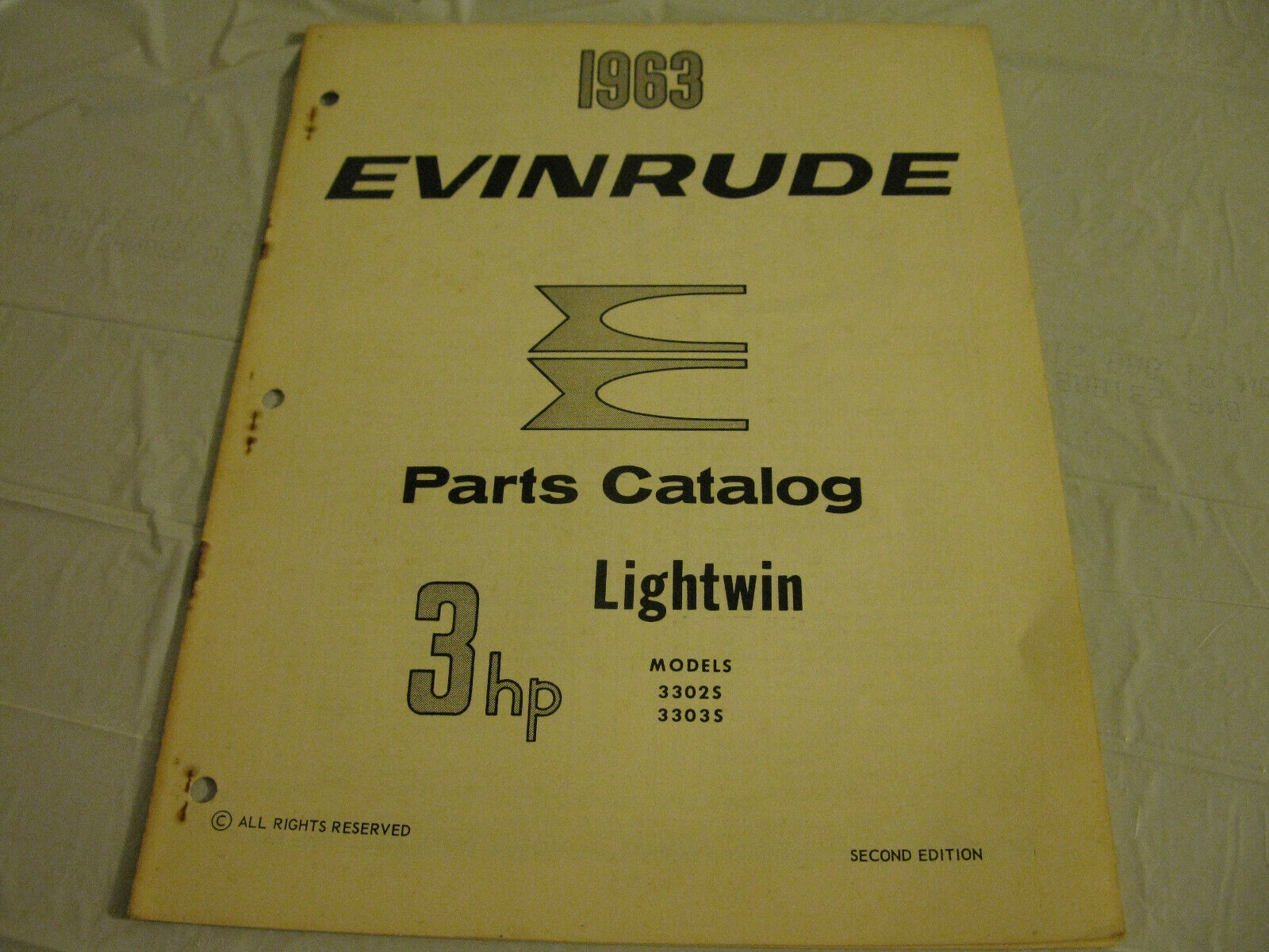 (image for)  1963 Evinrude lightwin parts catalog - Click Image to Close