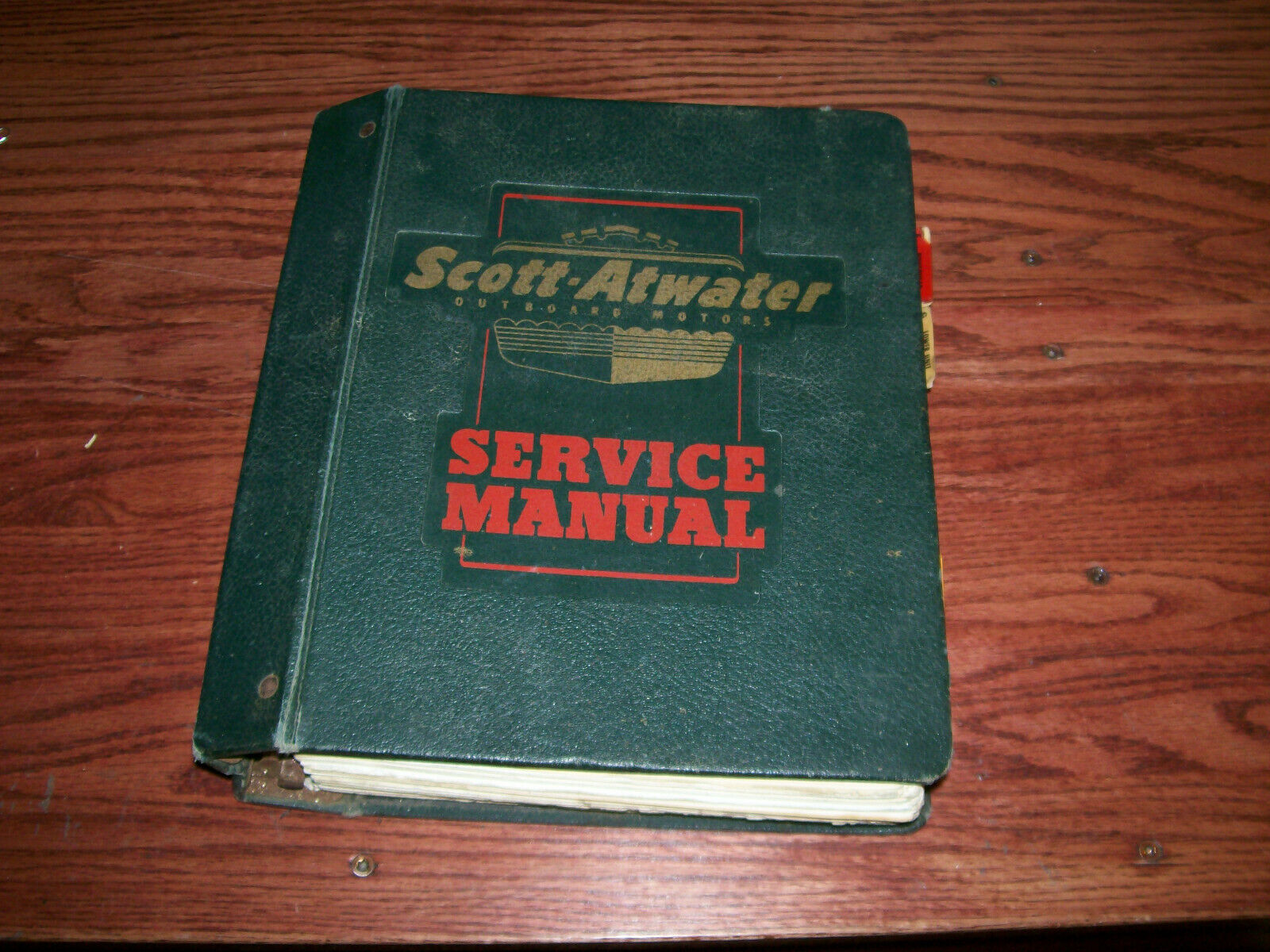 (image for) HUGE 1950s Scott atwater service manual on CD outboard - Click Image to Close