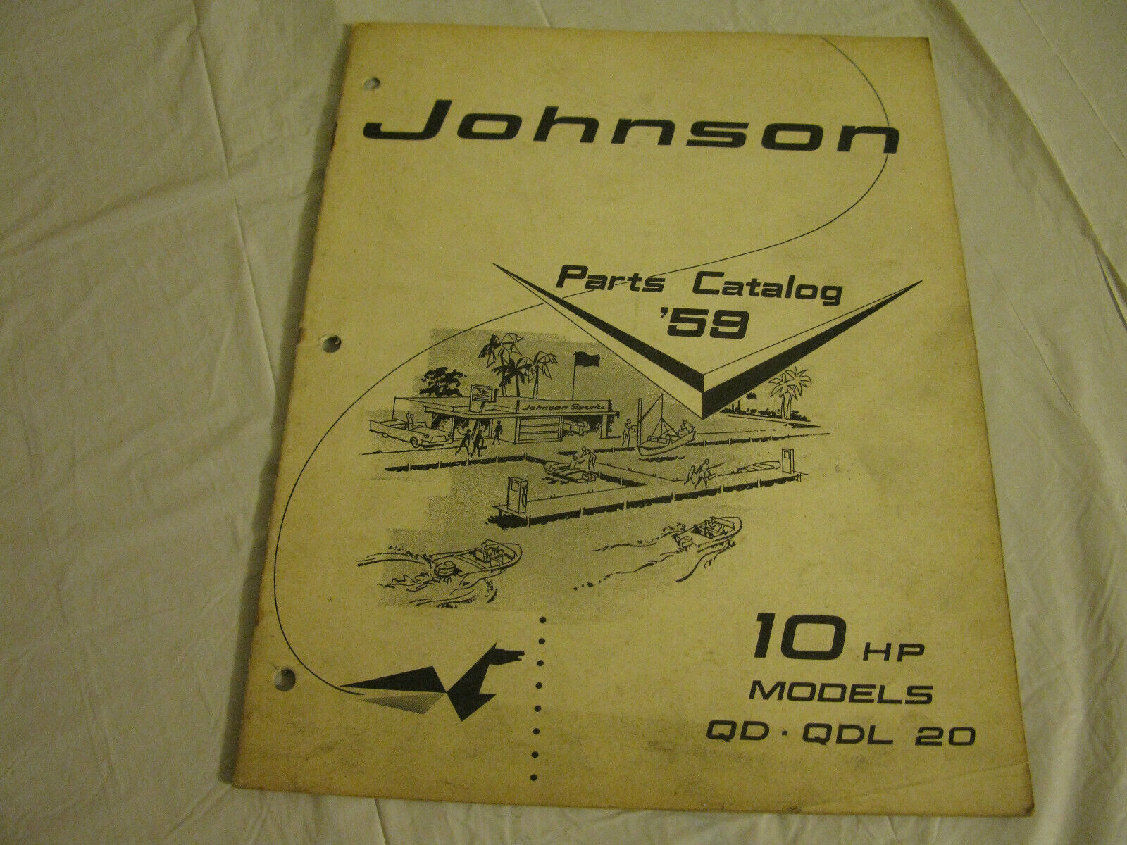 (image for) johnson qd20 qdl20 parts catalog - Click Image to Close