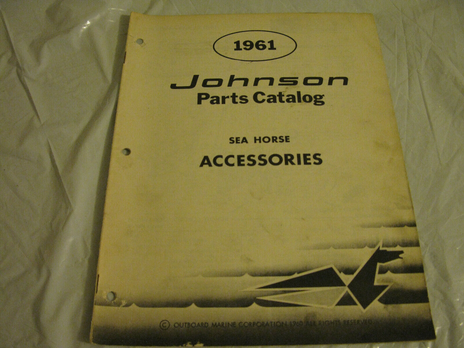 (image for) 1961 johnson accessories outboard parts catalog - Click Image to Close