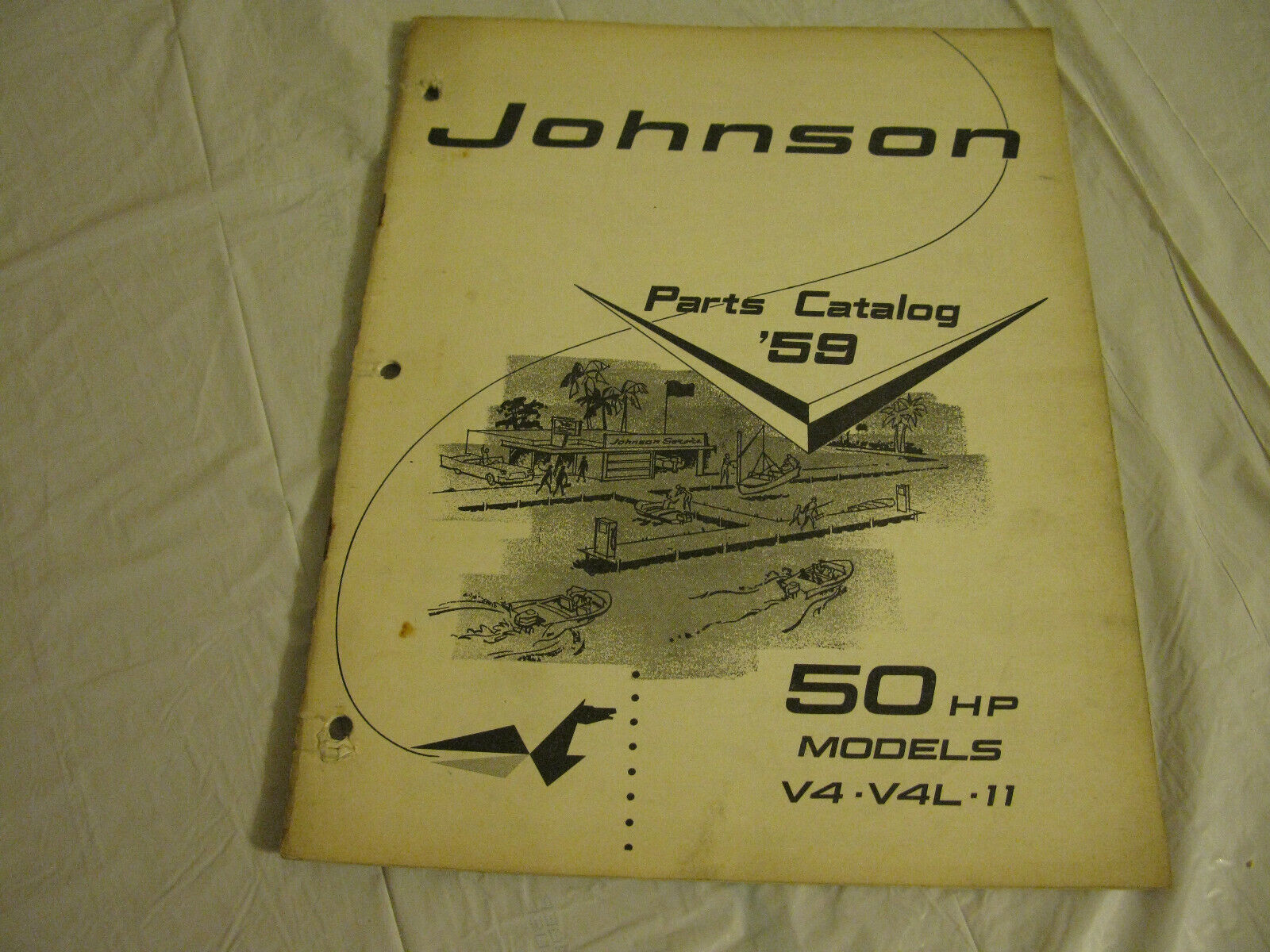 (image for) johnson v411 v4l11 parts catalog - Click Image to Close