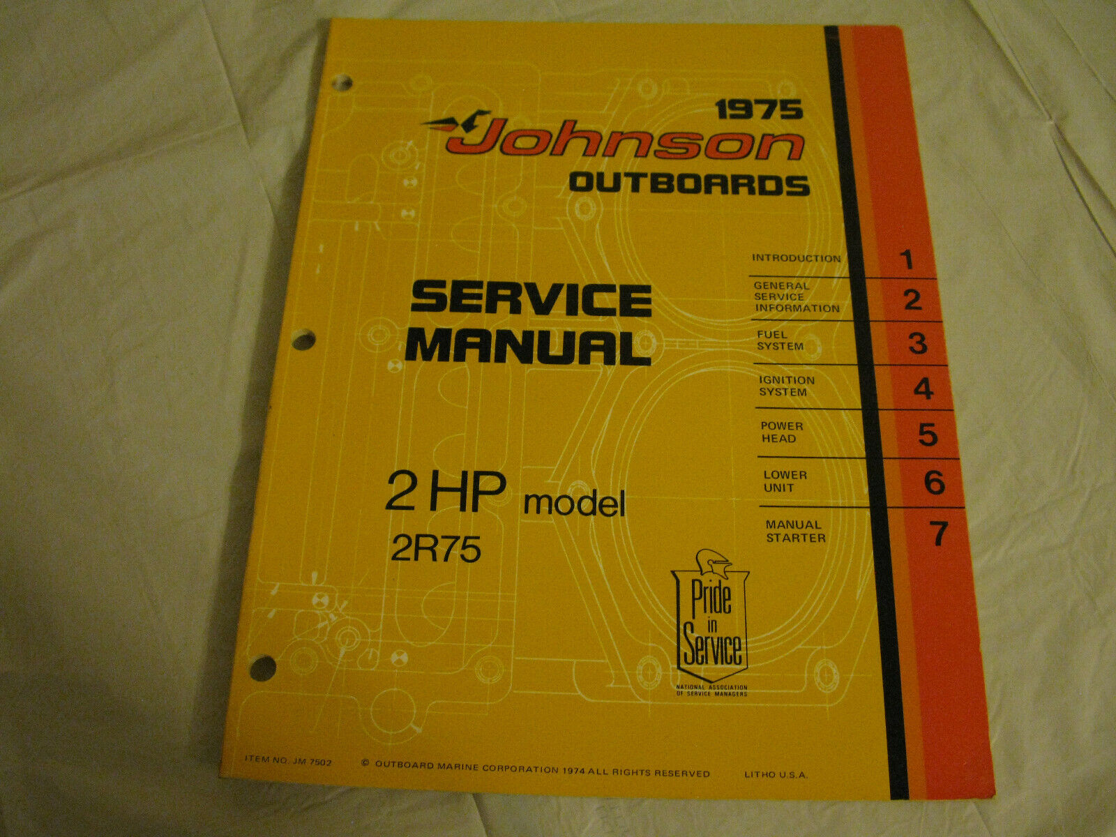 (image for) 1975 johnson 2 hp outboard service manual - Click Image to Close