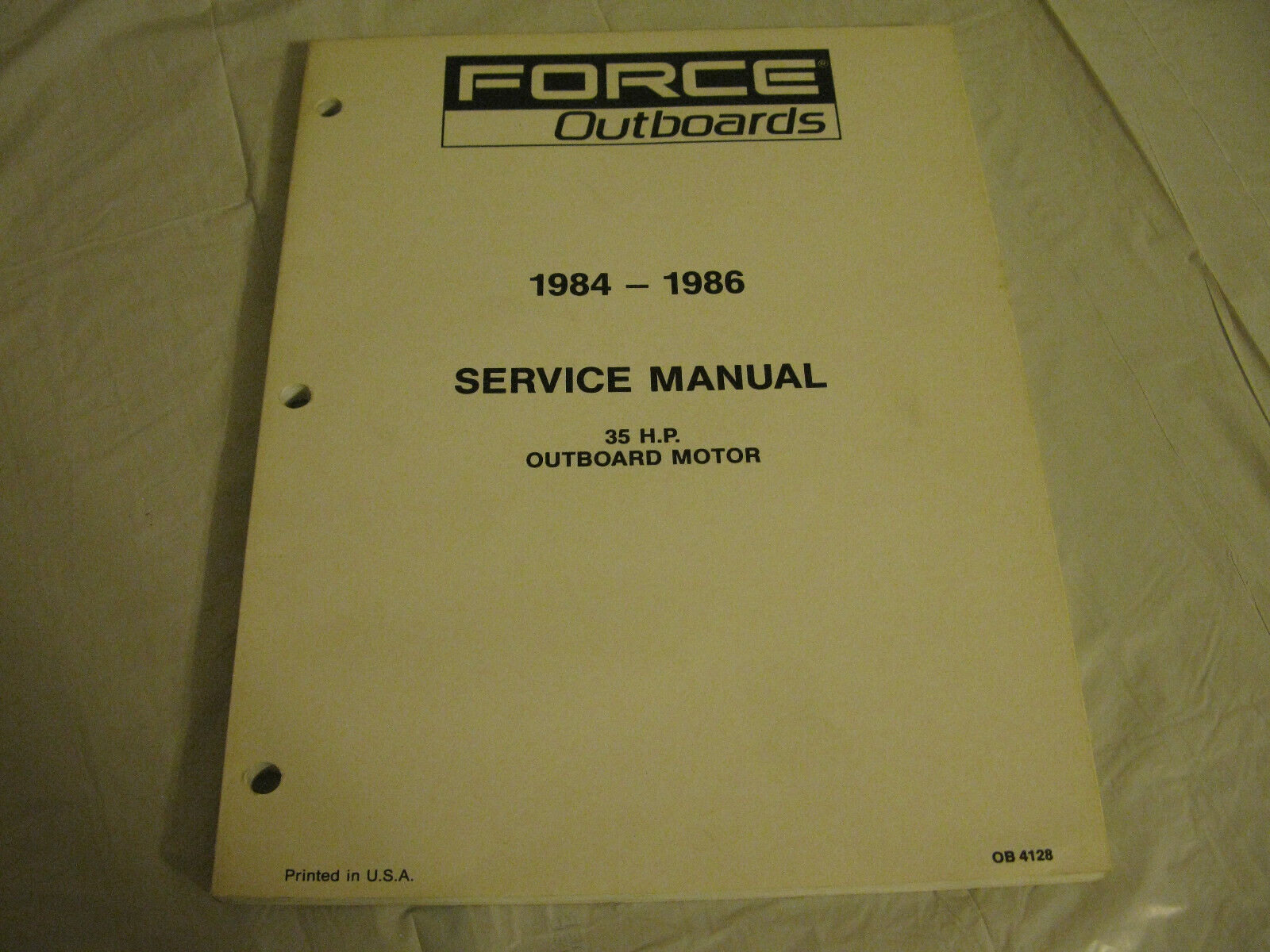 (image for) 1984 1985 1986 force chrysler 35 hp outboard service manual - Click Image to Close