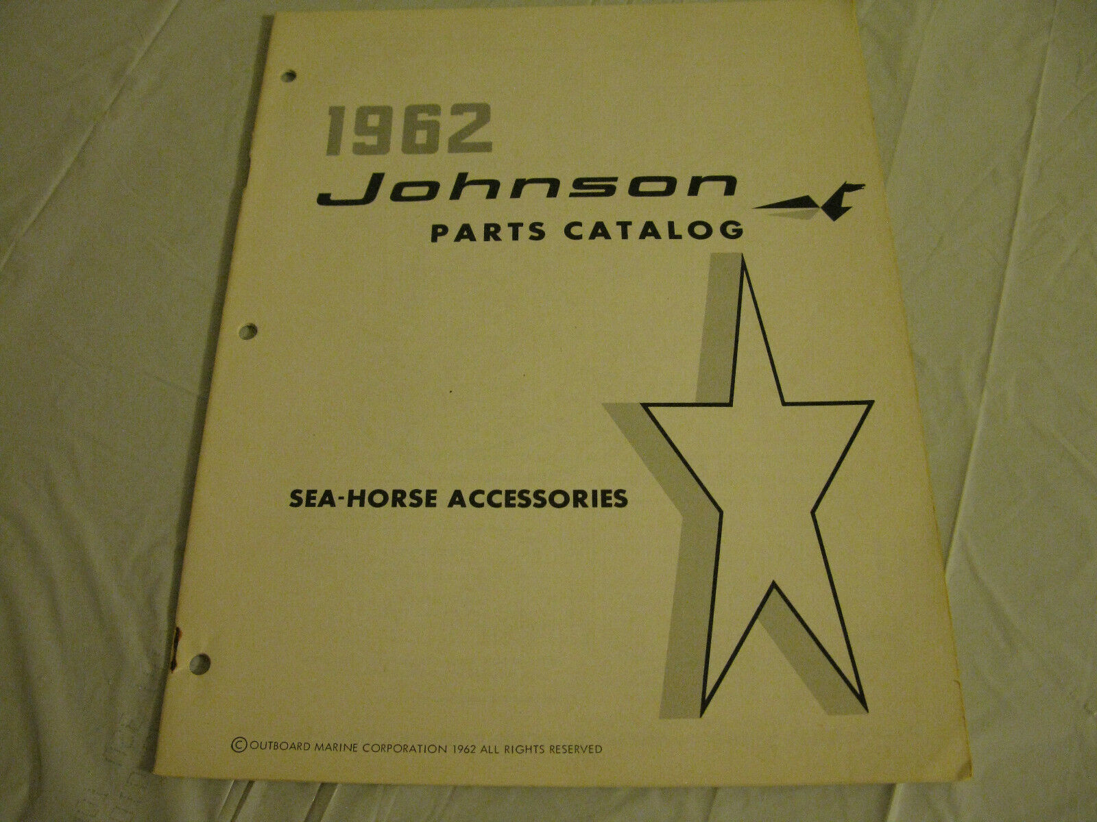 (image for) 1962 johnson accessories catalog outboard - Click Image to Close