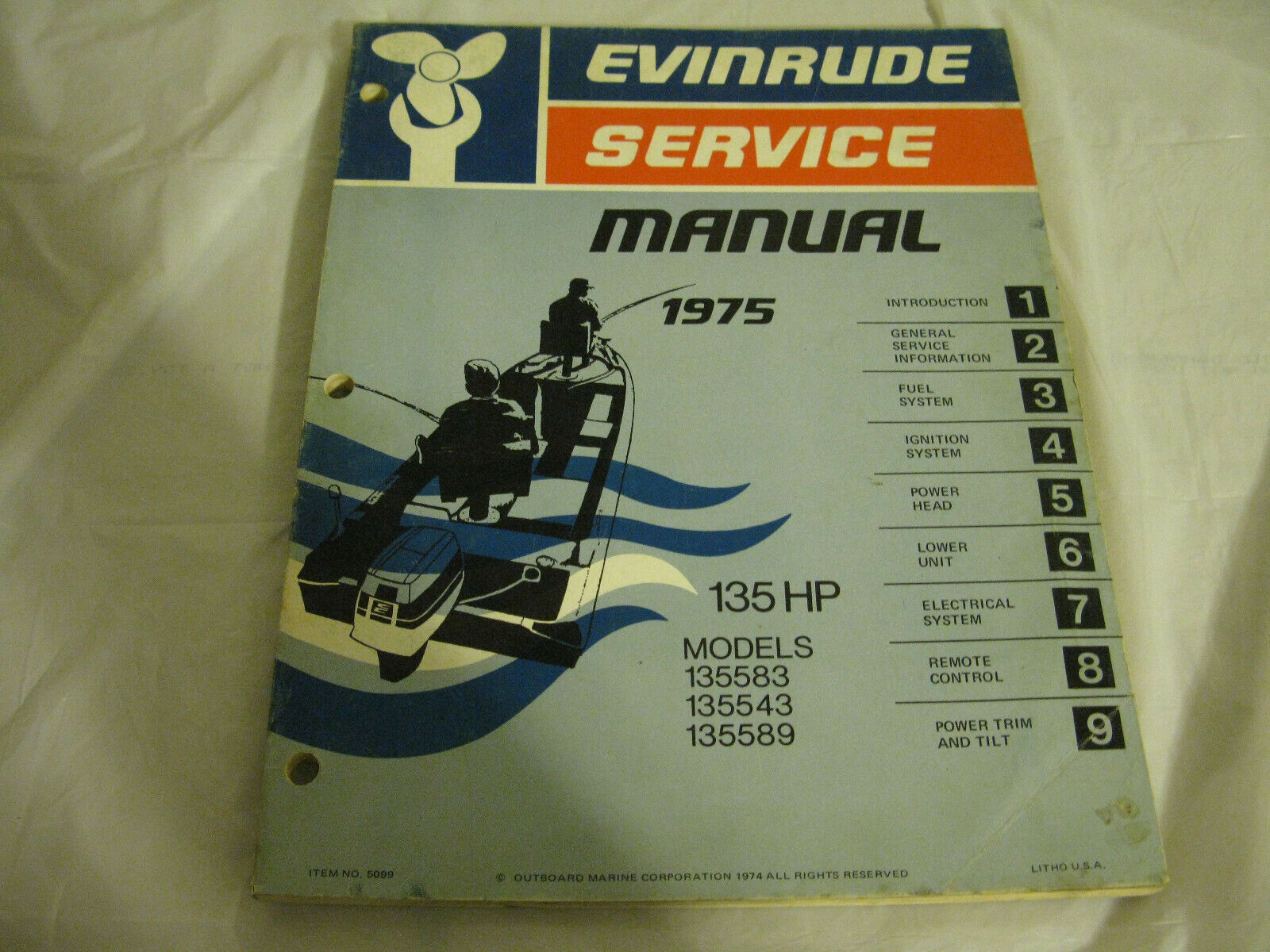 (image for) 1975 evinrude 135 hp service manual - Click Image to Close