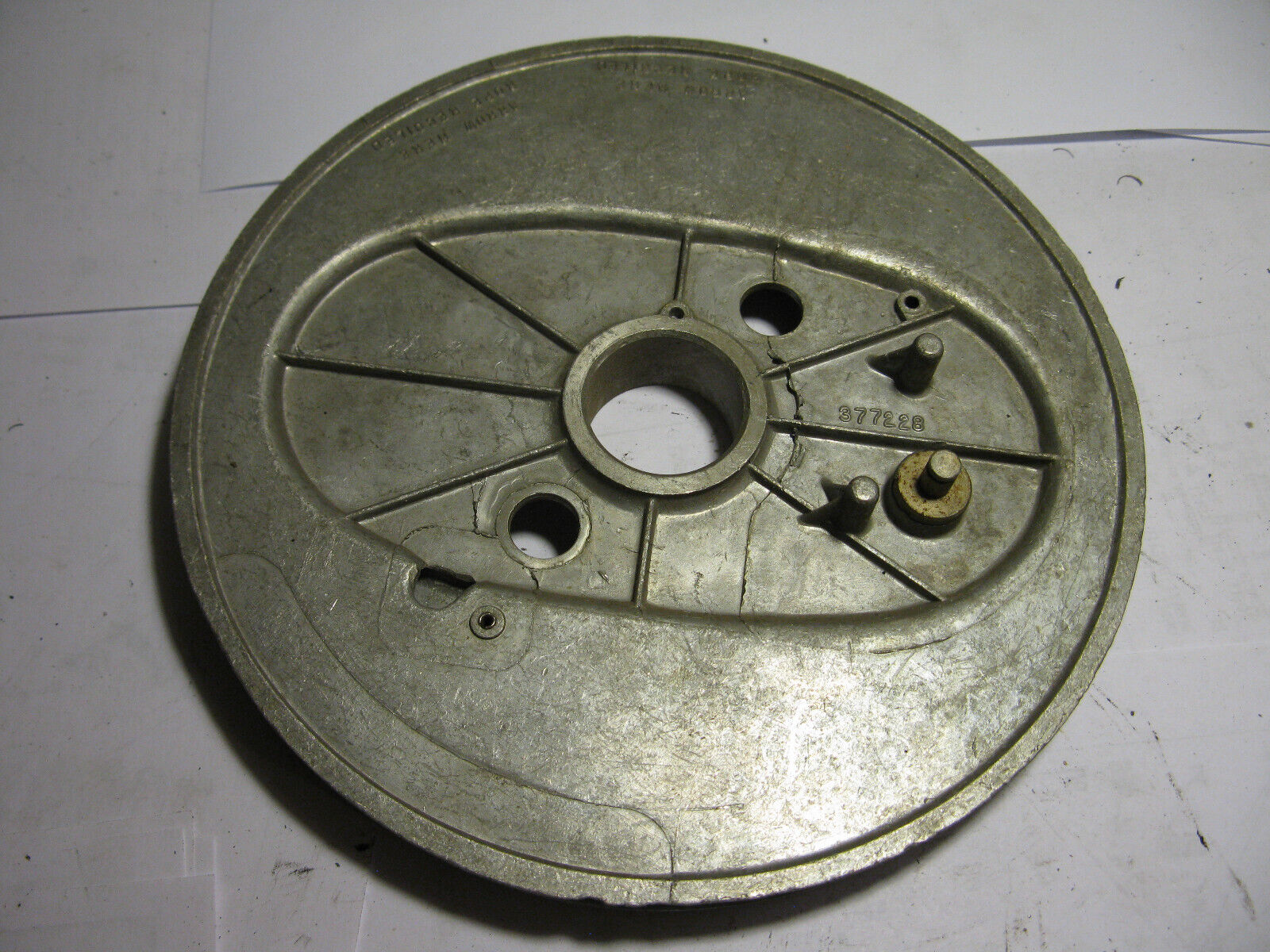 (image for) NOS 1950s pulley 377228 Evirude Johnson - Click Image to Close