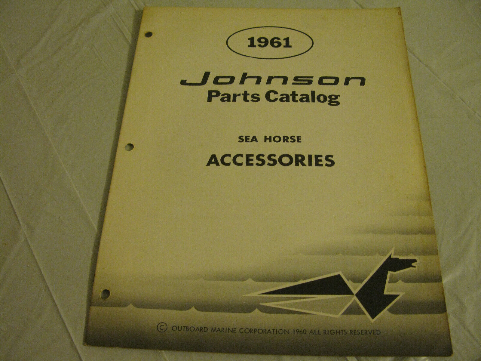 (image for) 1961 Accessories johnson outboard parts catalog - Click Image to Close