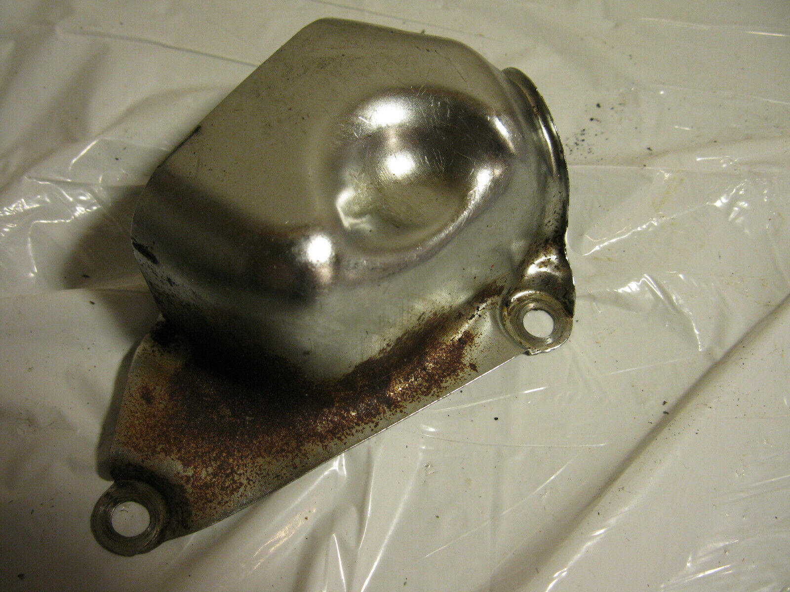 (image for) tin cover 1980s Honda 10 hp outboard motor - Click Image to Close