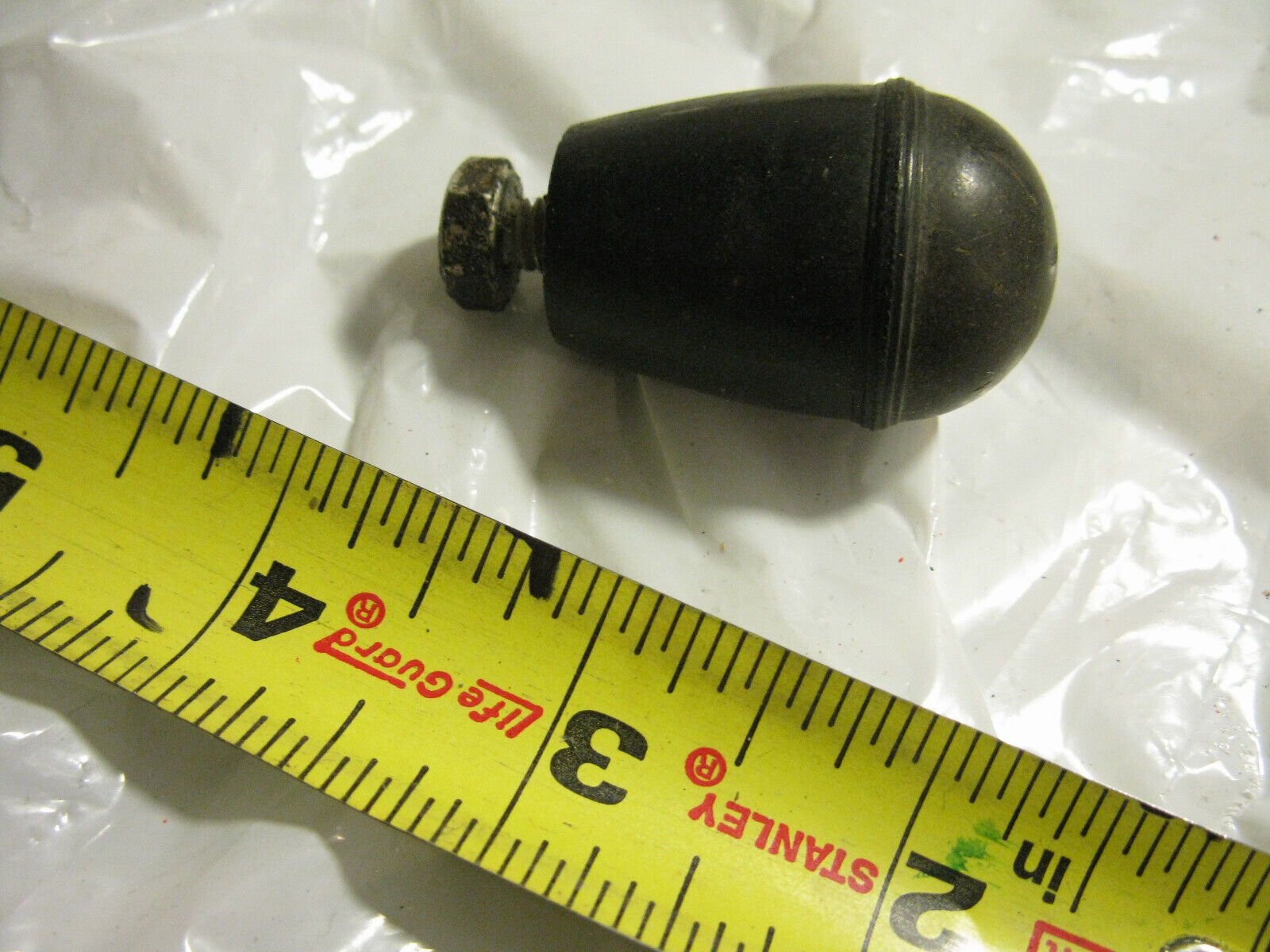 (image for) Oblong oval Vintage knob throttle timing Sears eska clinton 217 outboard - Click Image to Close