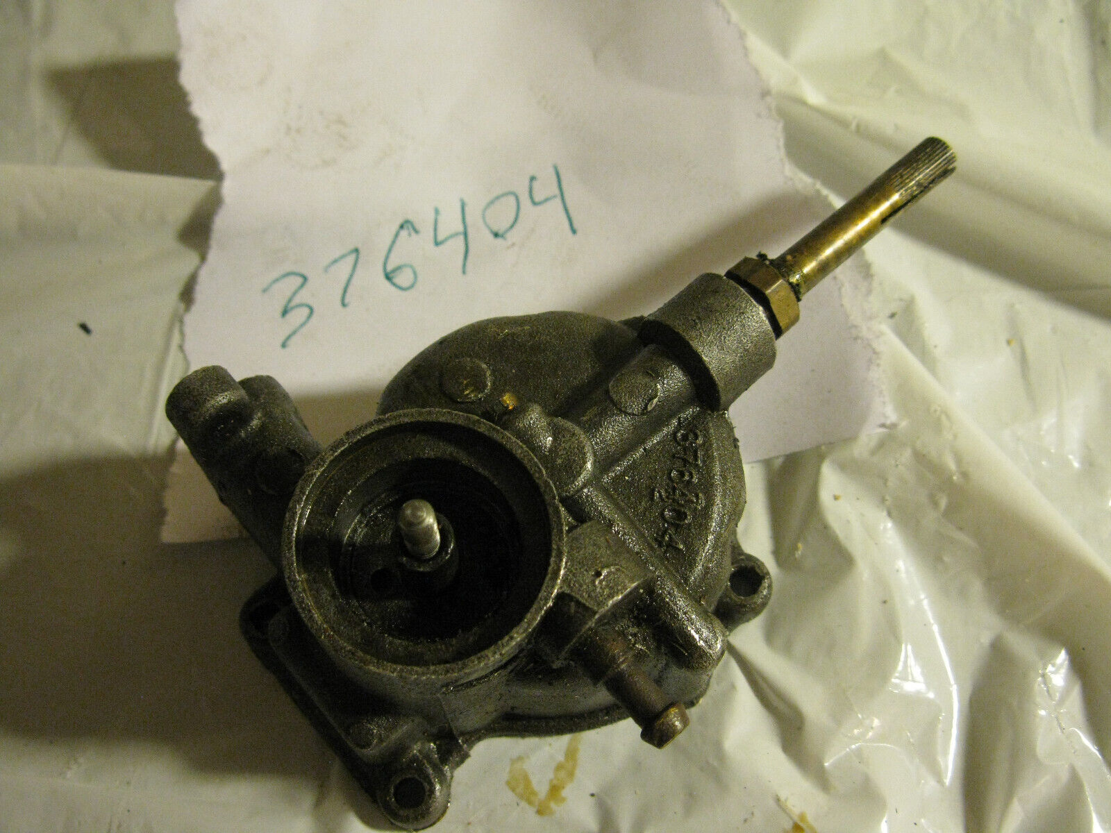 (image for) 376404 carburetor part 1950s Johnson 5.5 hp model CD-12 cd12 - Click Image to Close