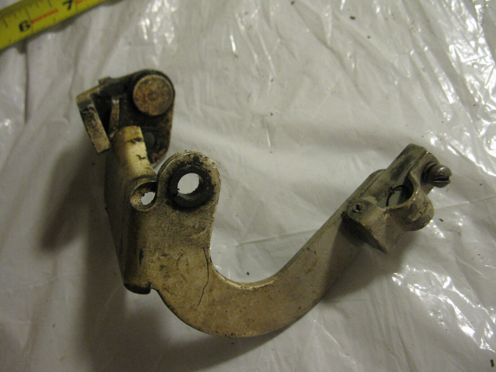 (image for) control cable bracket lever Chrysler 75 hp outboard 75773 - Click Image to Close