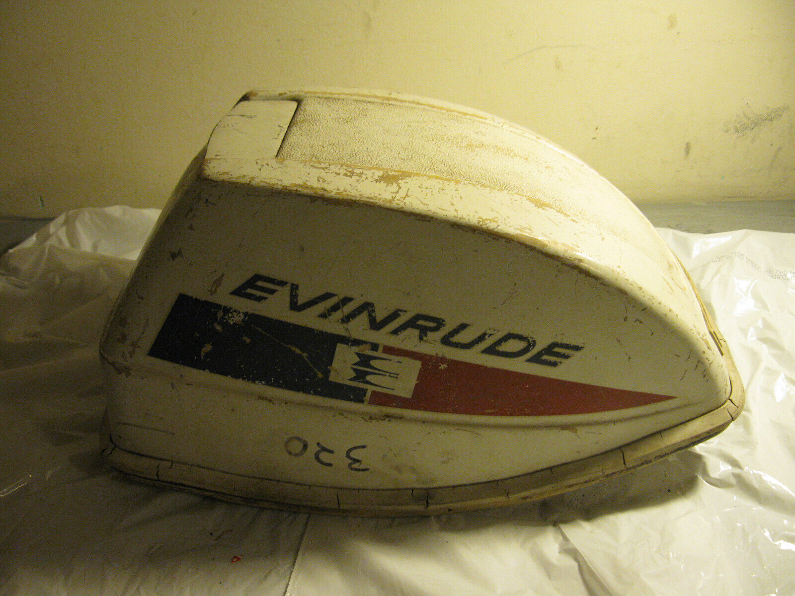 (image for) hood cowl Evinrude fisherman 6 hp outboard motor - Click Image to Close