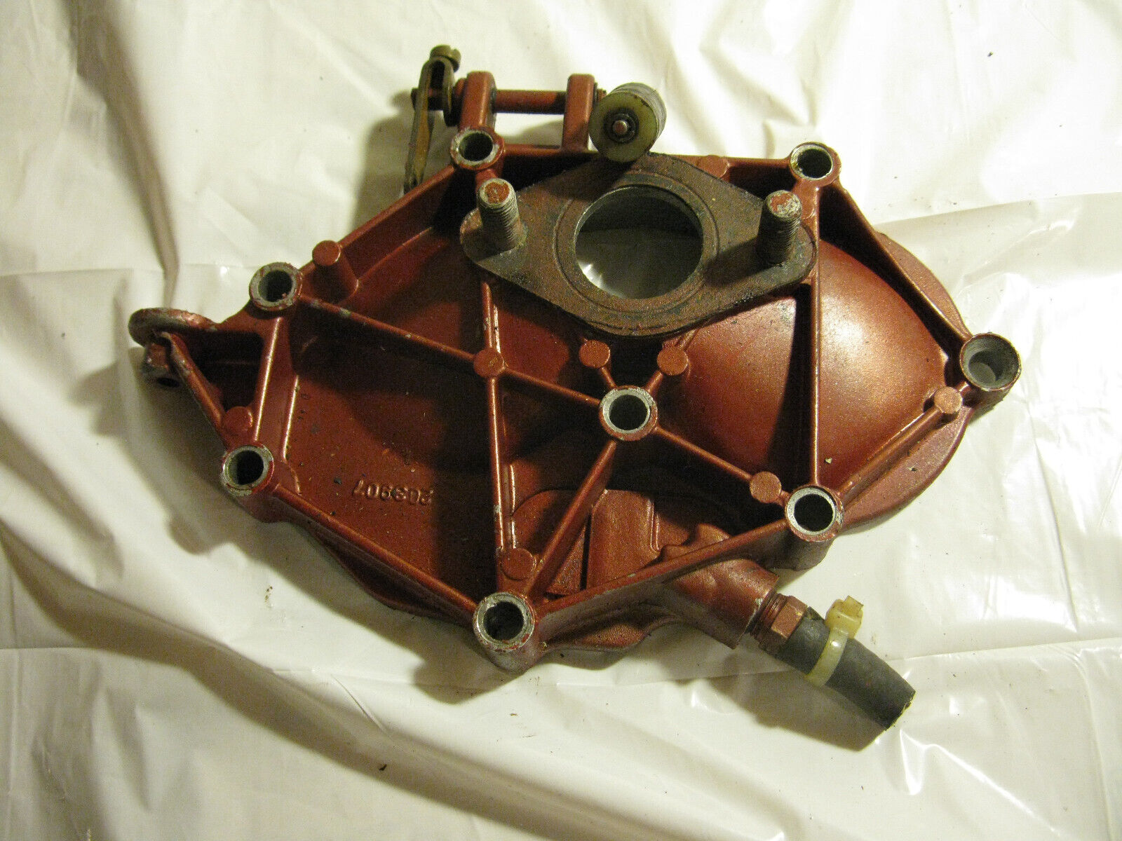 (image for) intake manifold 1950s Johnson 15 hp model FD-10 outboard motor fdl-10 fd-10s - Click Image to Close