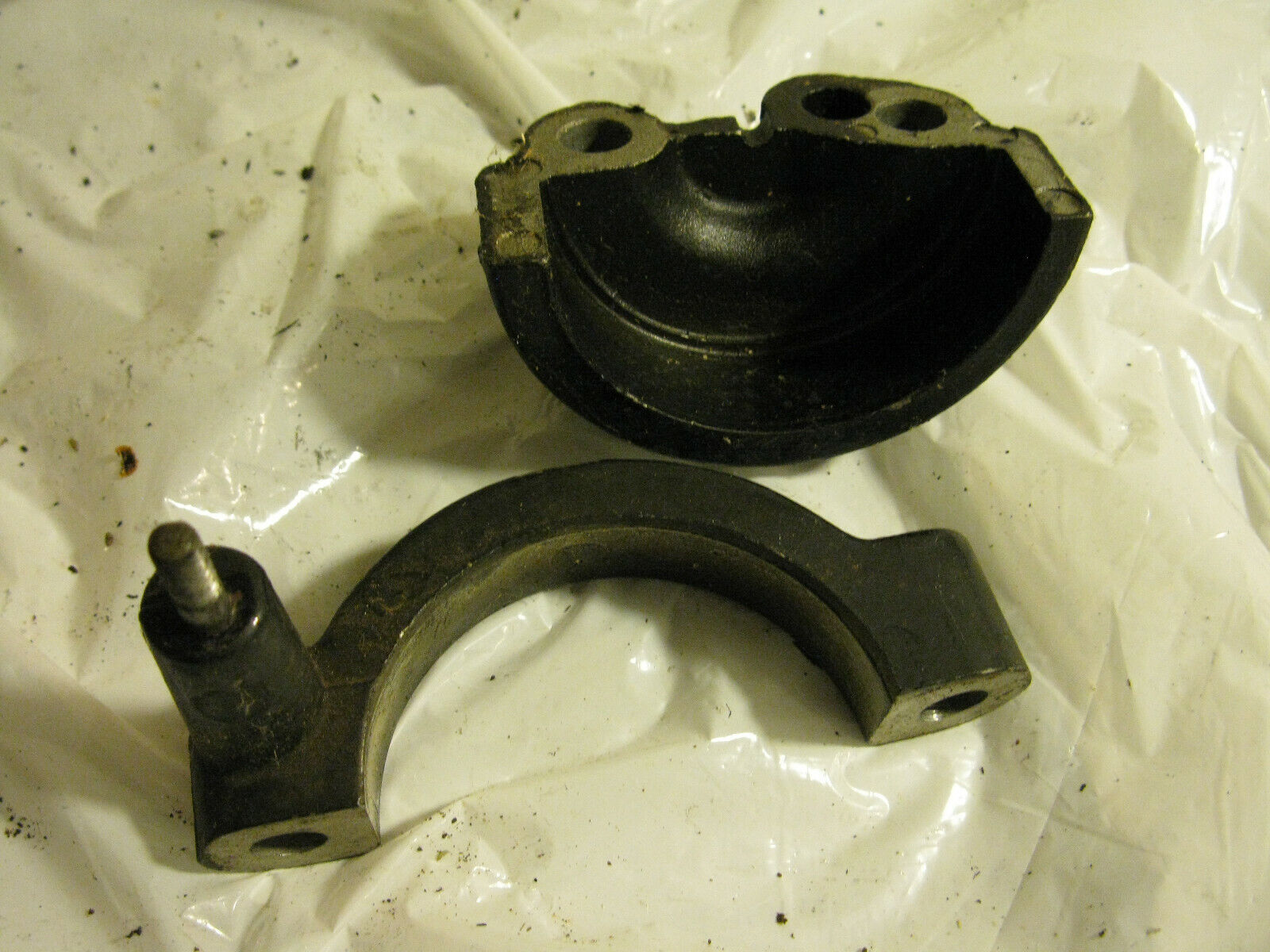 (image for) starter bracket 1983 Mercury 200 hp outboard motor - Click Image to Close