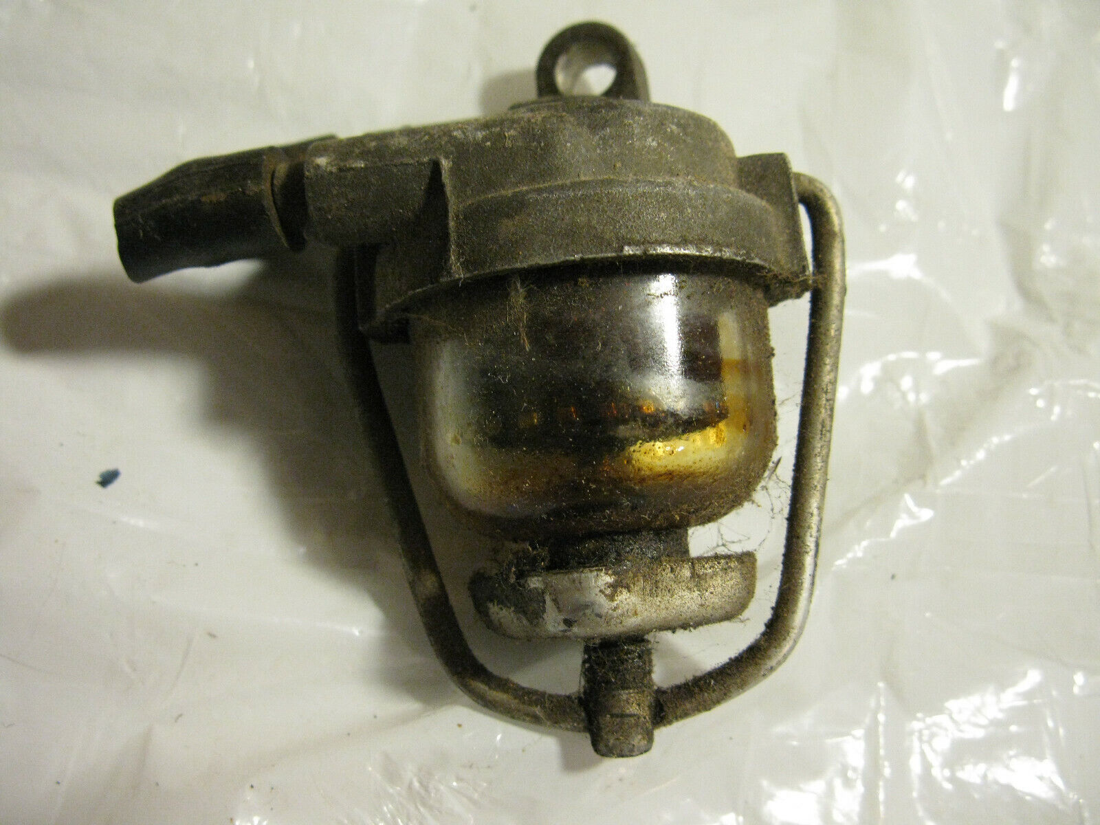 (image for)  1976 40 hp 40655 evinrude outboard glass bowl fuel filter - Click Image to Close