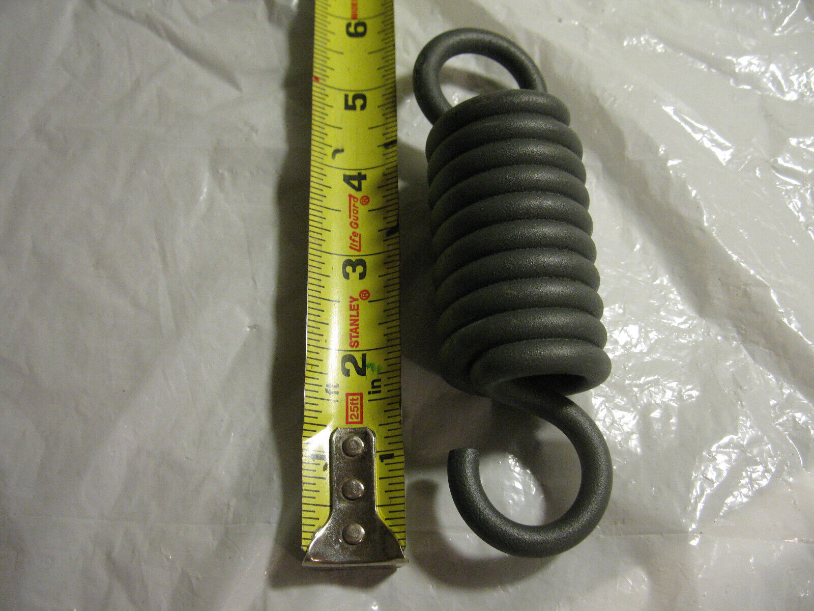 (image for) 200-800 Lb grey 5 inch long 1.56" OD heavy duty industrial large pull Spring - Click Image to Close