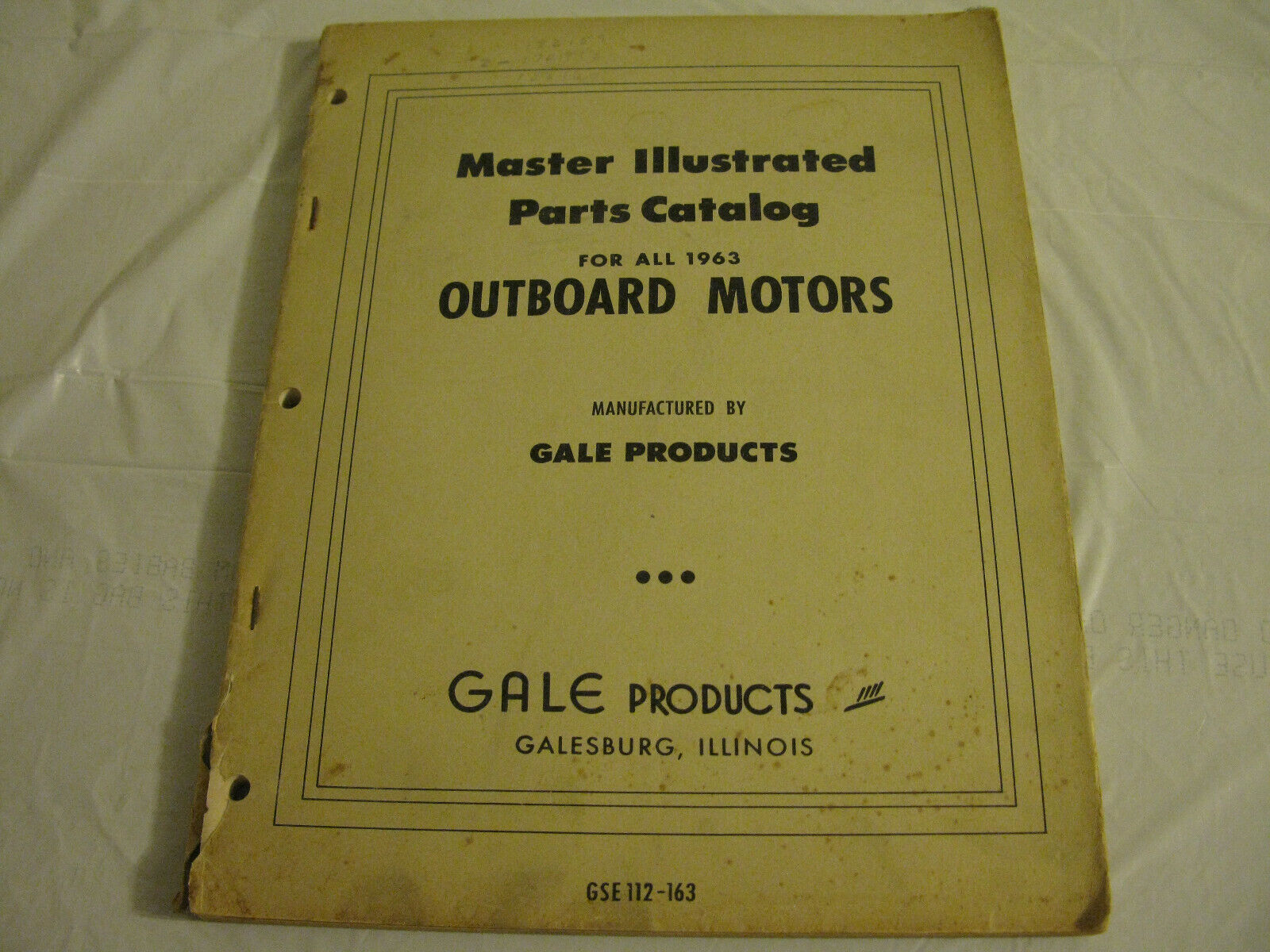 (image for) 1962 Gale parts catalog outboard - Click Image to Close